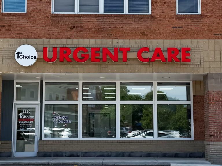 Occupational Health Clinic inside First Choice Urgent Care, Ann Arbor MI Exterior Photo Wide