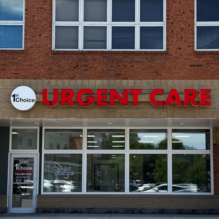 Occupational Health Clinic inside First Choice Urgent Care, Ann Arbor MI Exterior Photo Wide